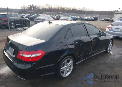 2011 Mercedes-Benz E 550 4Matic from USA, damaged, VIN WDDHF9AB2BA410419